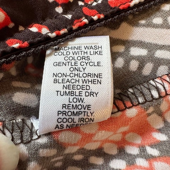 Cato Floral Skirt Small Above Knee Lightweight A-Line‎ Casual Elastic Stretch - Picture 4 of 8